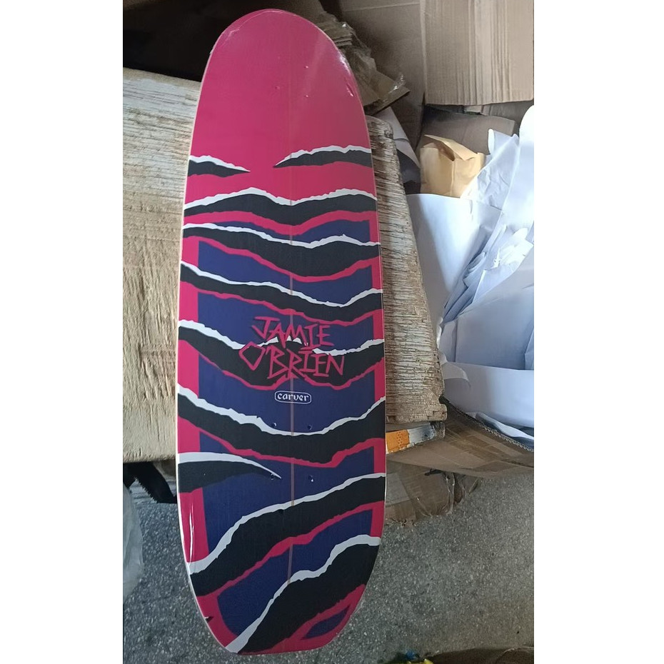 Carver Deck surf Skateboard Deck พร้อม griptape ไม่ได้ครบชุด diy Skateboard Deck