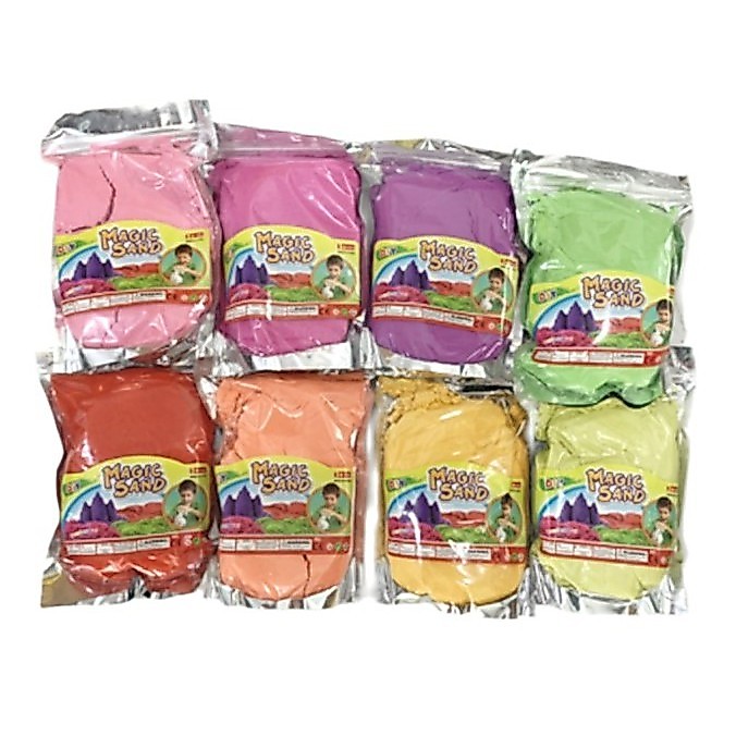 🔥🔥🔥Magic Sand - ทรายสี 1 กิโล มีหลายสีให้เลือก ส่งไว เล่นสนุก