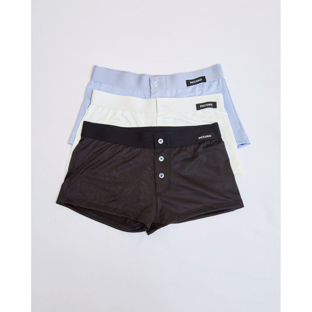 Piccoro - Set 3 pack - Mini Logo Trunks กางเกงในขาสั้น (เซท 3 ชิ้น)