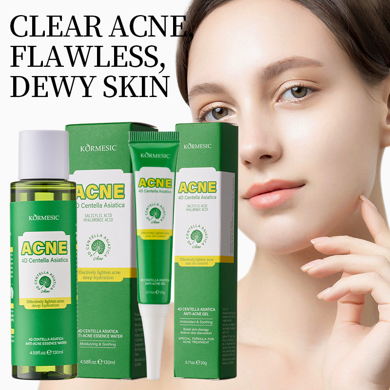 KORMESIC4D Centella Asiatica Acne Clearing Gel Essence Water Purifying Hydrating