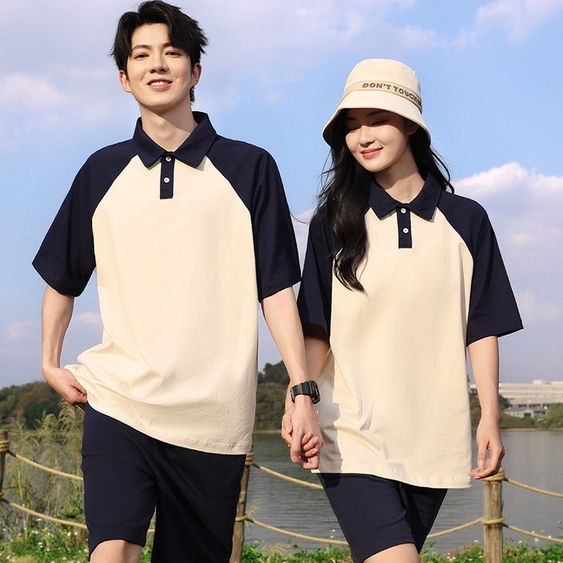 Proman-[4สี M-3XL] POLO ผู้ชายแขนสั้น ฤดูร้อน ปกพับ แบบหลวม แบรนด์ยอดนิยม ลำลอง ยืดหยุ่น เสื้อยืด