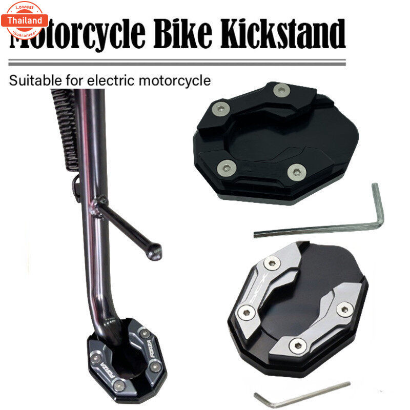 ตีนเป็ด ADV150 ADV160 FORZA300-350 PCX150 PCX160 SEMSPEED งาน CNC แผ่นรองขาตั้งเดียว ADV FORZA PCXเค