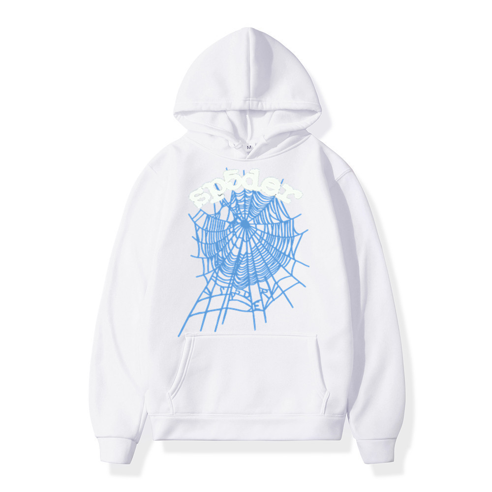 ฤดูใบไม้ร่วง Spider Web พิมพ์ Hoodie Hooded Casual อเนกประสงค์ Hoodie สําหรับผู้หญิงแขนยาว