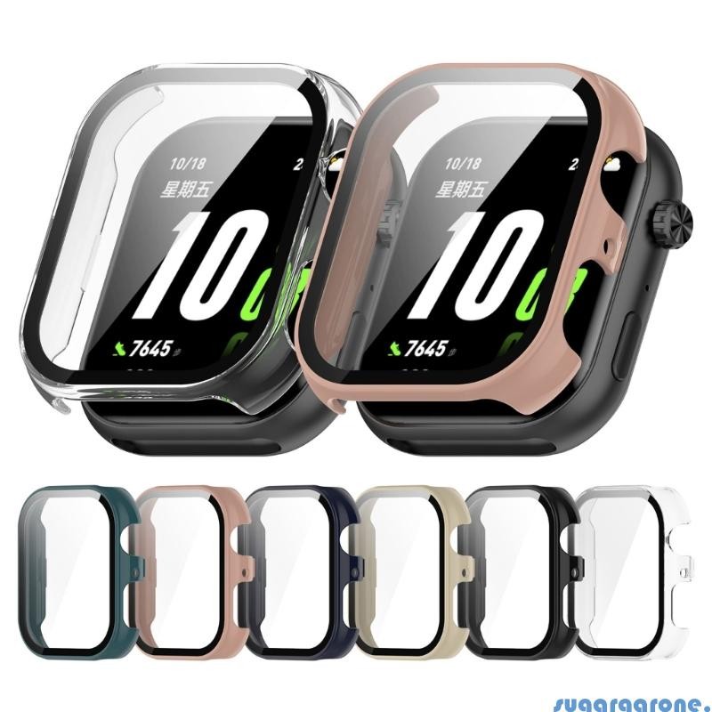 น้ําตาลนาฬิกาพร้อมฟิล์มกระจกนิรภัยสําหรับ ROSSINI 2i ฝาครอบป้องกัน Smartwatch ป้องกันหน้าจอฟิล์ม Sma