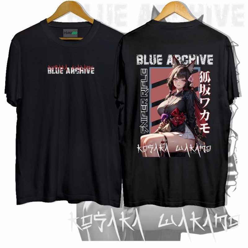 เสื้อยืด Wakamo Blue Archive Kosaka