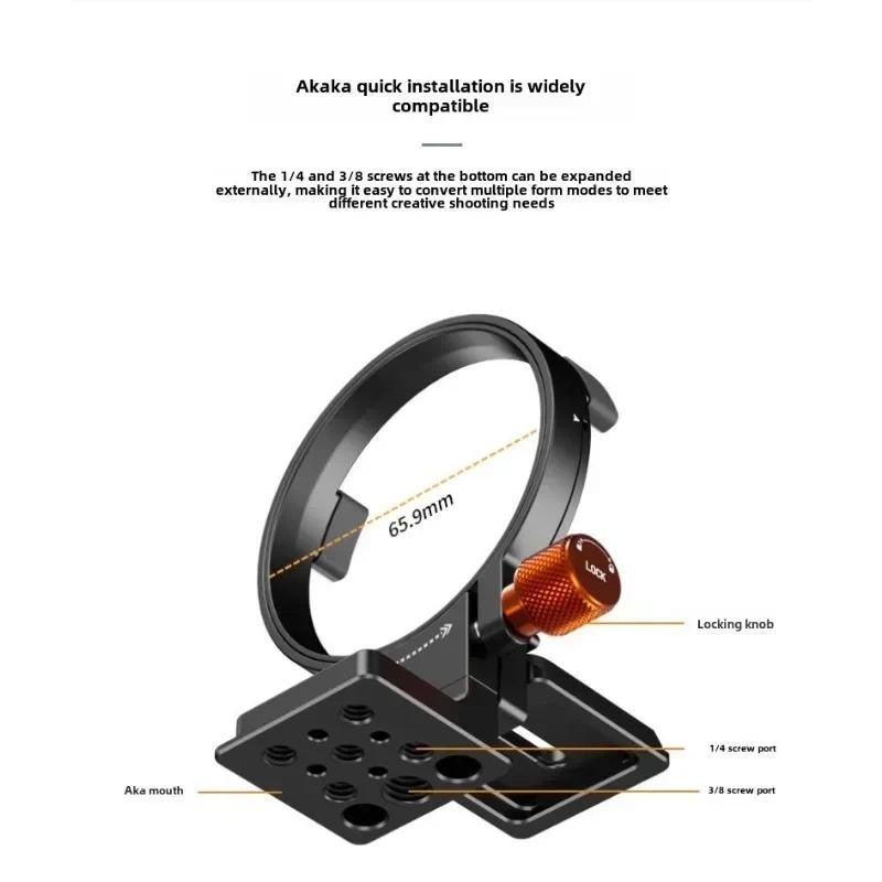 S-63 Arca หมุนได้แนวนอน-ถึง-แนวตั้ง Mount Plate Kit สําหรับ Sony A7 III/A7R V/A7 IV/A7S III/A7R IV ก