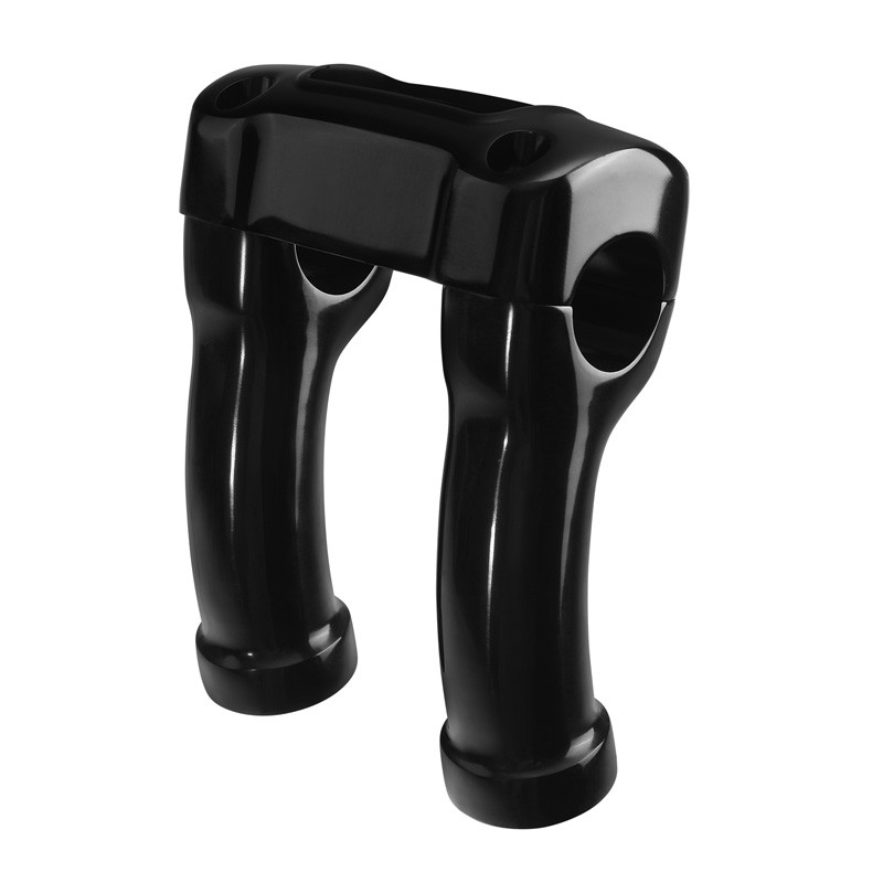 G4 "สูงHandlebar Riser ClampสําหรับHarley Softail Breakout Standard Street Bob FXBB FXDR FXBR 1.25" 