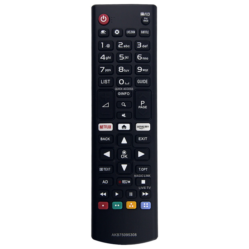 ใช้งานร่วมกับ LG TV 32LJ610V 43UJ634V 49UJ634V 55UJ634V 65UJ634V 43UJ6309 49UJ6309 รีโมทคอนโทรล AKB7