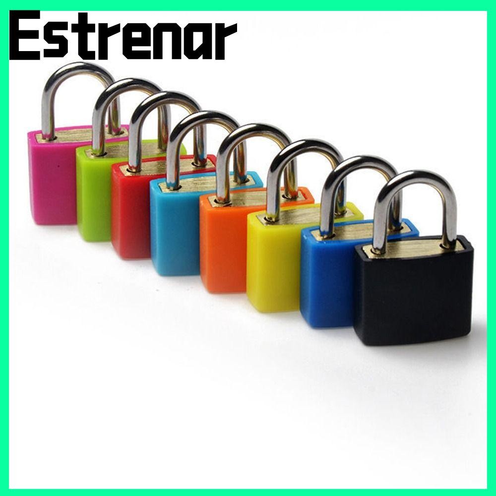 ESTRENAR 23 มม.กระเป๋าเดินทางกุญแจอุปกรณ์การเดินทางขนาดเล็กมินิสี 2 ปุ่ม