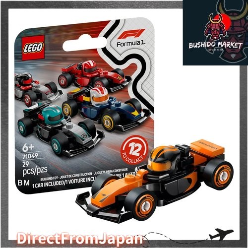 รถแข่ง LEGO F1 Collector's Race Car McLaren | รถแข่งทีม McLaren F1 [71049-4] 【DirectFromJapan】
