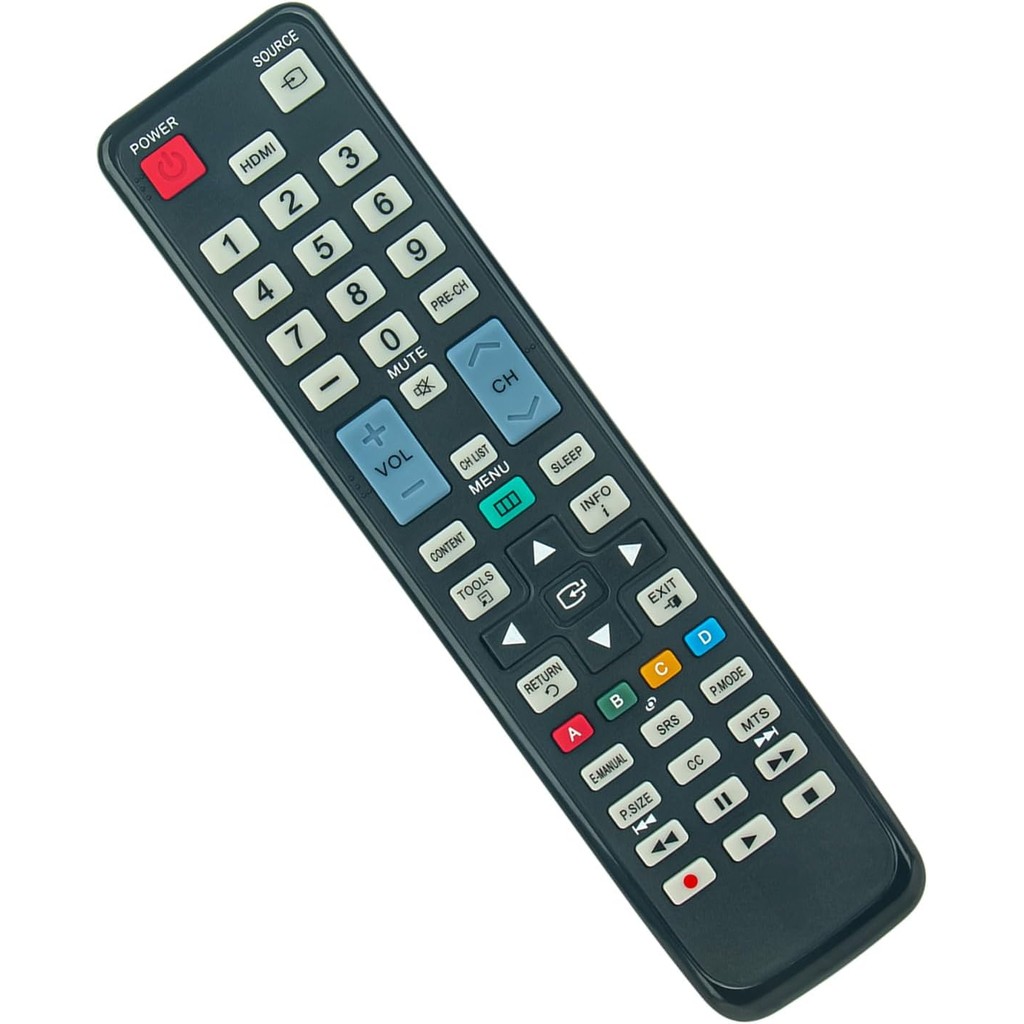 AA59-0063A รีโมทคอนโทรลทดแทน -ALLIMITY- เข้ากันได้กับ Samsung LED HDTV TV AA5900463รีโมทคอนโทรล LT22
