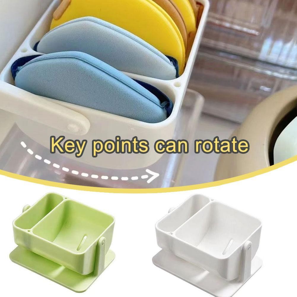 Air Cushion Powder Puff Drying Stand Beauty Makeup Storage Stand Breathable Sponge Rack Q3q1