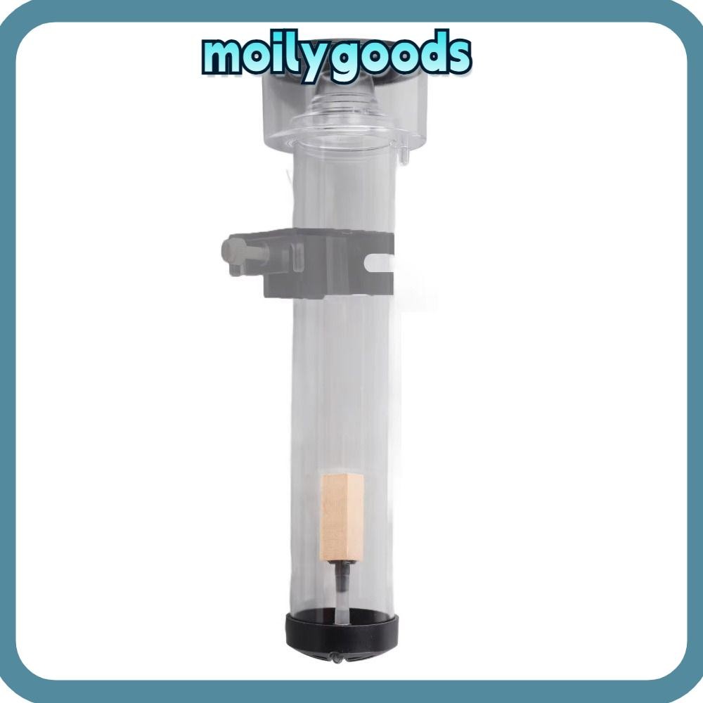 MOILYHD Aquarium Filter,ดู Borosilicate Glass Fish Protein Skimmer,ปฏิบัติผลิตฟองเย็น/ทนความร้อนแยก 