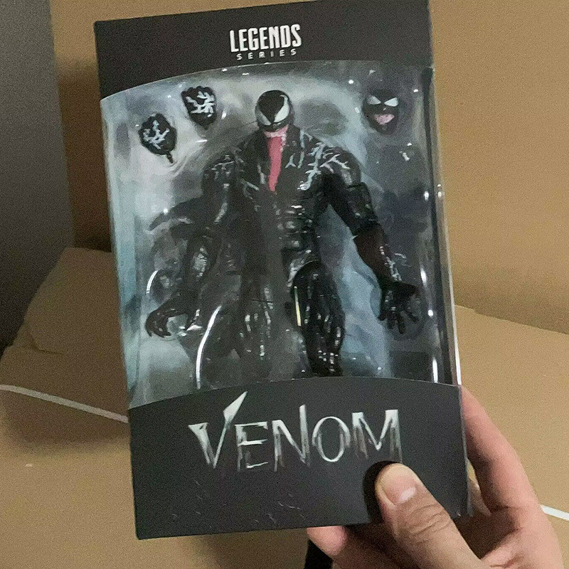 Venom Venom 2 Massacre ภาพยนตร์รูป Joint Movable ชุดตกแต่ง Marvel Superhero สินค้าตุ๊กตา