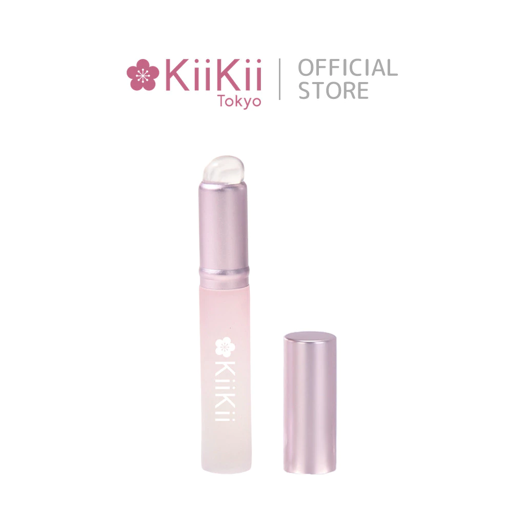 KiiKii แปรงทาลิปซิลิโคนไล่สี แปรงแต่งหน้าหัวนิ่ม แปรงปัดแก้ม แปรงเกลี่ยลิปแบบพกพา