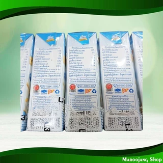 นมถั่วเหลือง ยูเอชที รสงาดำ น้ำตาลน้อย ดีน่า 180 มล(24กล่อง) UHT Soy Milk Black Sesame Flavor Low Sugar Dna