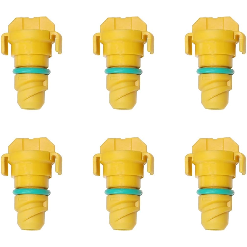 ปลั๊กท่อระบายน้ําน้ํามัน 8 แพ็คใช้งานร่วมกับ Ford F150 Mustang Bronco Edge Lincoln Explorer 2.7, 3.0