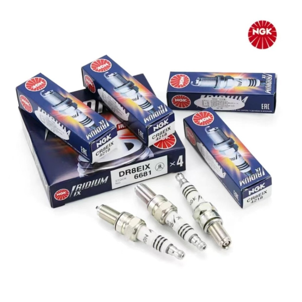 หัวเทียน NGK แท้ หัวเทียนมอเตอร์ไซค์นำเข้า อิริเดียม แพลตตินัม หัวเทียนขยาย NGK
