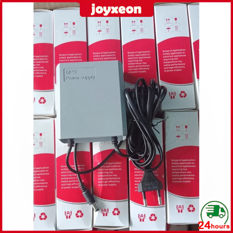 UPS DC 12V 9V 5V 2A สําหรับกล้องวงจรปิด Attendance เราเตอร์ HTB ใหม่