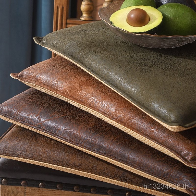 ขายส่งบาร์ Suede Bay Window Square Cushion 444Z หน่วยความจําโฟม Taka เบาะเก้าอี้สตูลเบาะรองนั่งชั้น 