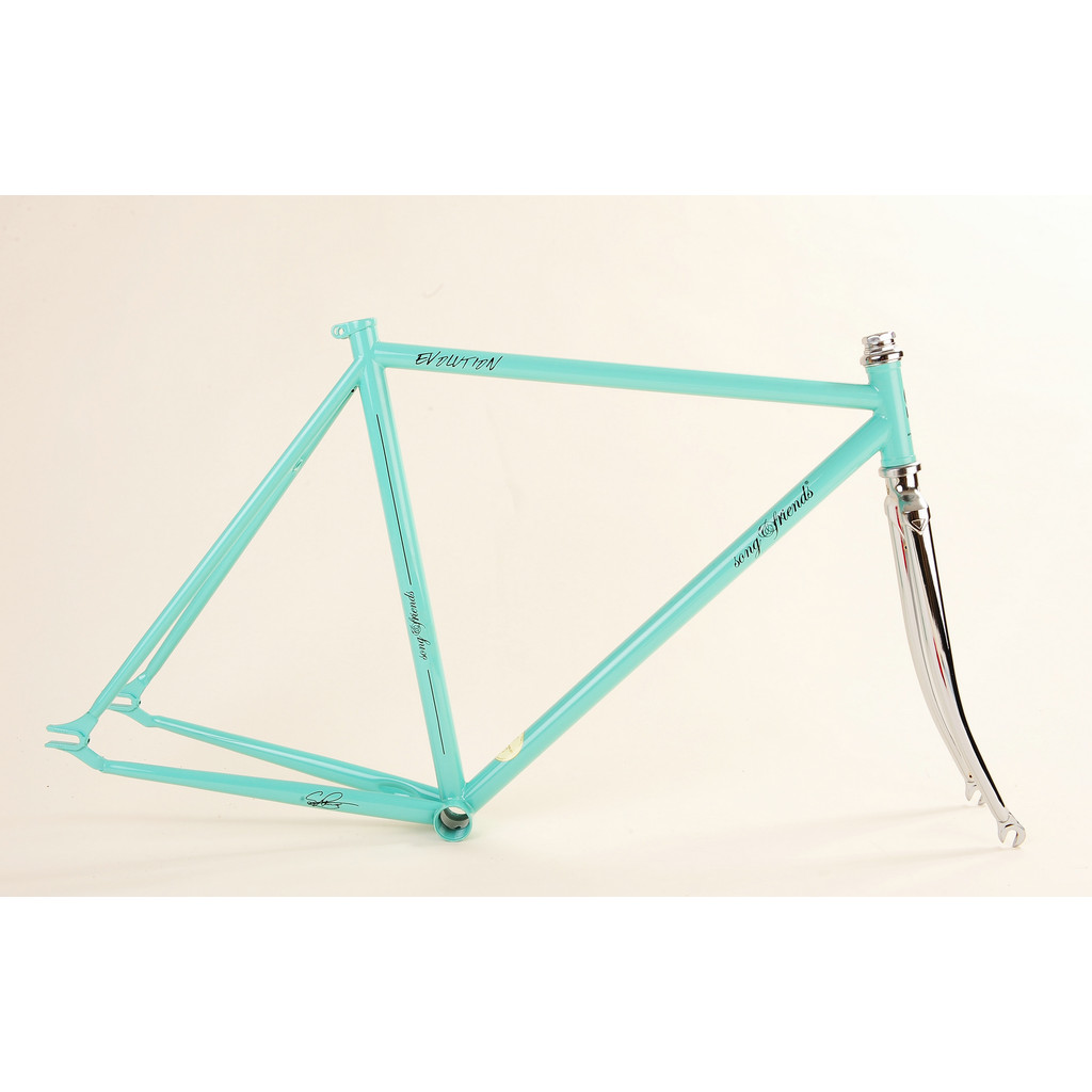 .Fixed Gear Bike Frame SF สำหรับการปั่นจักรยานและการเดินทางกับเพื่อน