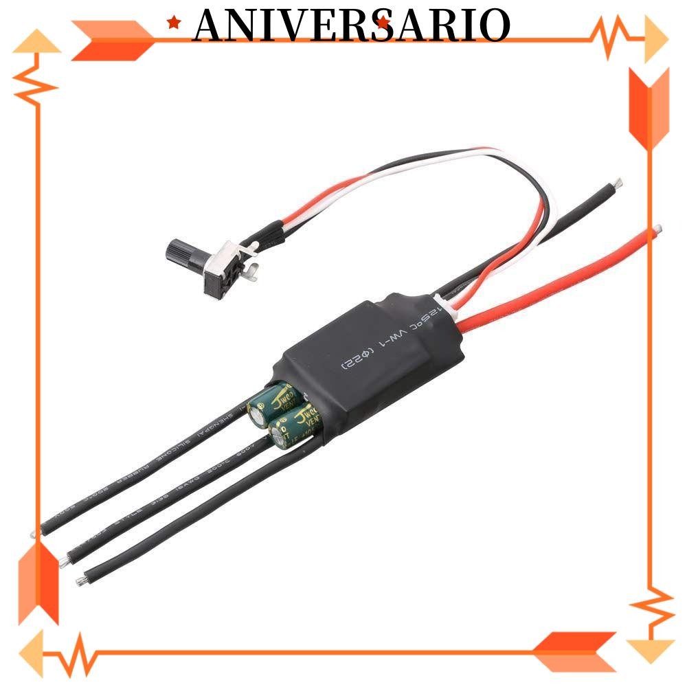 ANIVERSARIO มอเตอร์ไร้แปรงไดร์เวอร์, DC 7-24V 200W BLDC Hallless DC มอเตอร์ไดรฟ์, 3-Phase Potentiome