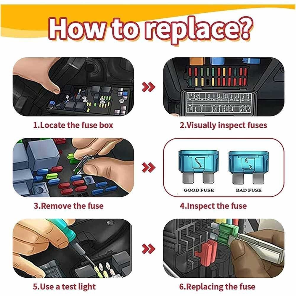 ใบมีดฟิวส์รถยนต์ MRNSTRE Medium พร้อมกล่อง 300 ชิ้น - OC-300