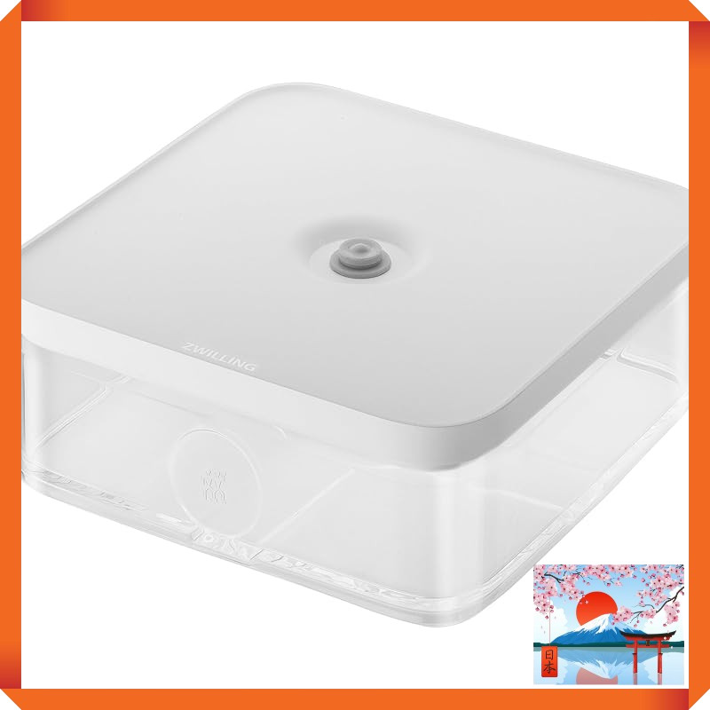 ZWILLING Fresh & Save Large Cube Storage Organizer - 1.75 Qt BPA-Free Airtight Container for Pantry 