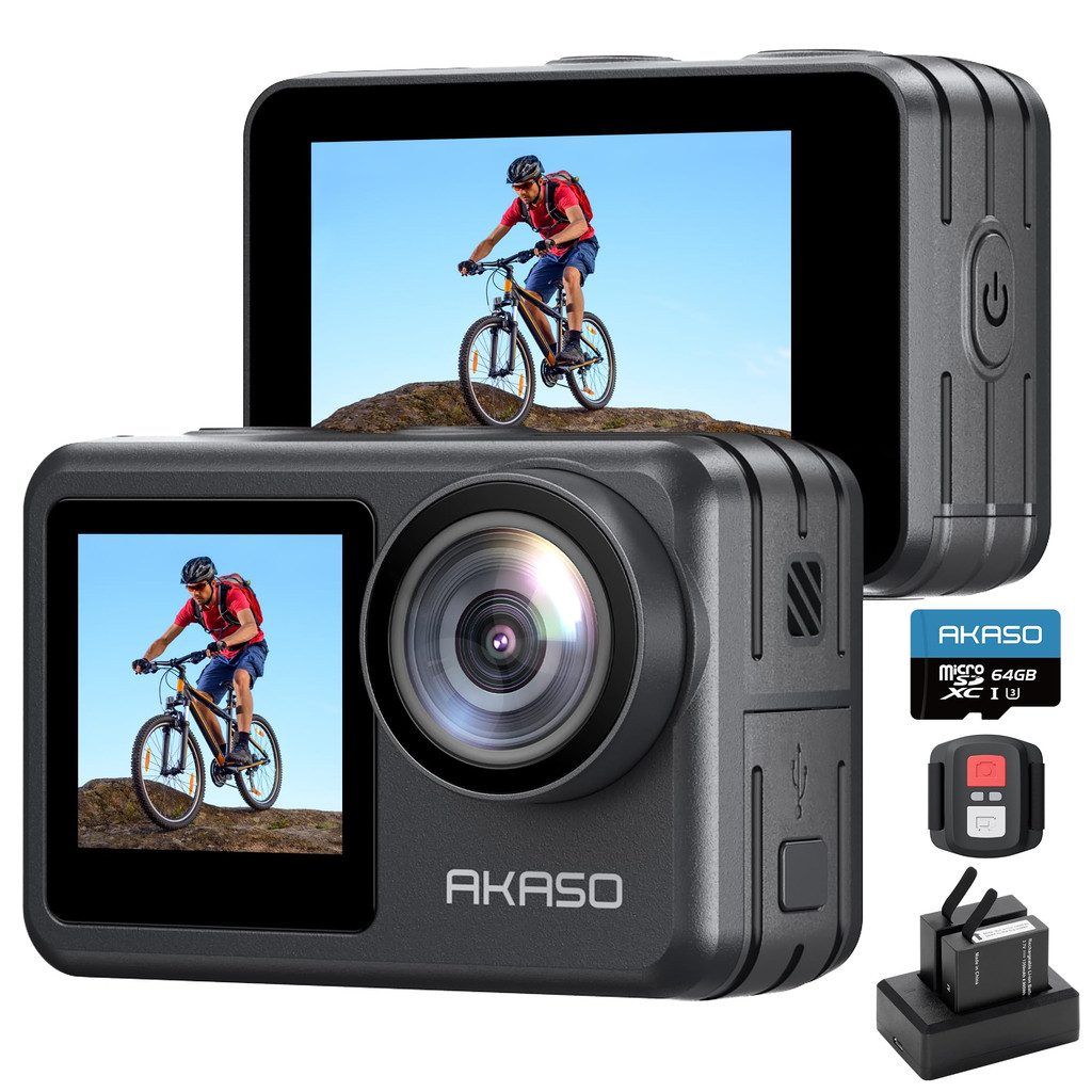 【Delivery fr Japan】AKASO Brave7 LE กล้องแอคชั่น 4K 20MP