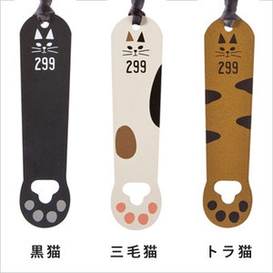 Retro Cat Paw Bookmark Cat ที่คั่นหนังสือไม้ zakka แมวน่ารักแมวต้นฉบับนิเวศวิทยาแมวดําแมวสีขาวที่คั่