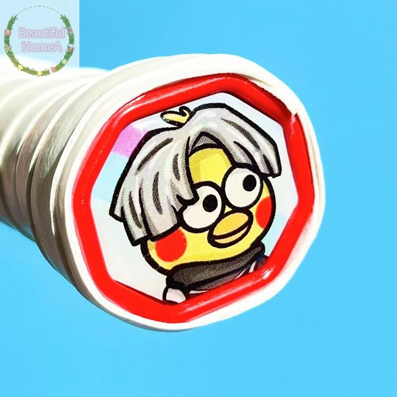 BHome สติกเกอร์ตกแต่งสำหรับไม้แบดมินตัน พลาสติกฮาร์ด ออกแบบการ์ตูนน่ารัก TH