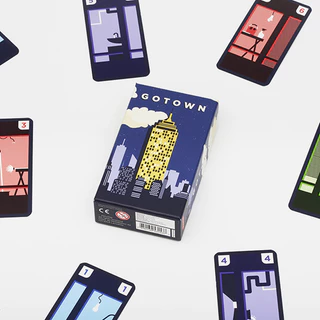 การ์ดเกม Go Town GOTOWN Build Skyscrapers และ Outsmart Your Rivals! เกมกลยุทธ์ฉลาด เกมครอบครัวแสนสนุก