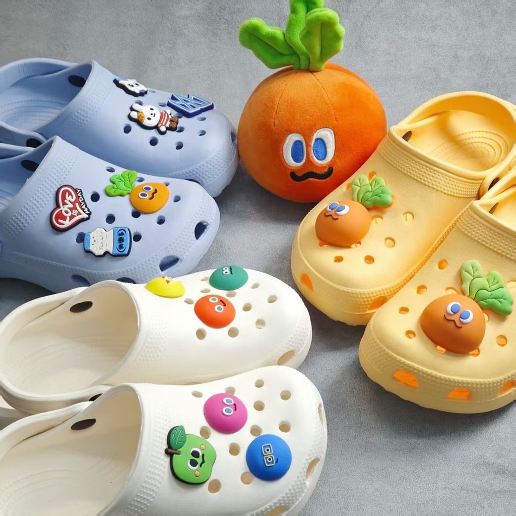 สินค้าในประเทศ Mayday Mayday 5525 กลับวัน WLMS รองเท้าสามมิติรองเท้าดอกไม้ตกแต่งที่ถอดออกได้ Mayday 