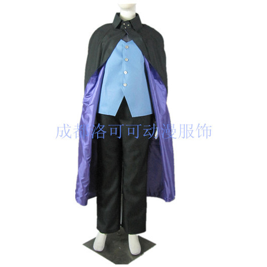 Naruto Theatrical Version Borrens Legend Uchiha Sasuke COSPLAY Set