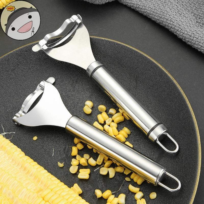 Lanf ครัวข้าวโพด Sheller สแตนเลสกบข้าวโพดในครัวเรือนข้าวโพด Sheller คู่มือข้าวโพด Thresher Roe Deer 