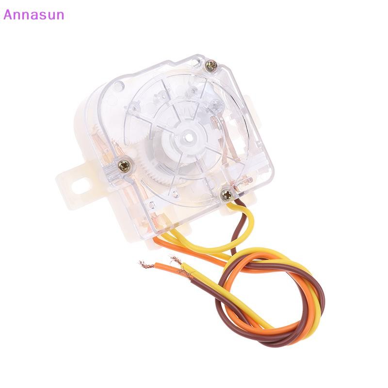 Annasun 3 สาย 180 องศาเครื่องซักผ้า Timer เครื่องซักผ้า Timer Switch Wash Timer กึ่งอัตโนมัติเครื่อง