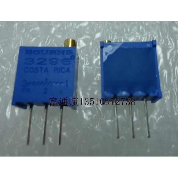 นําเข้าเดิมแท้อเมริกัน BOURNS Precision Multi-Circle Potentiometer 3296W-1K2K5K 10K หลายค่าความต้านท