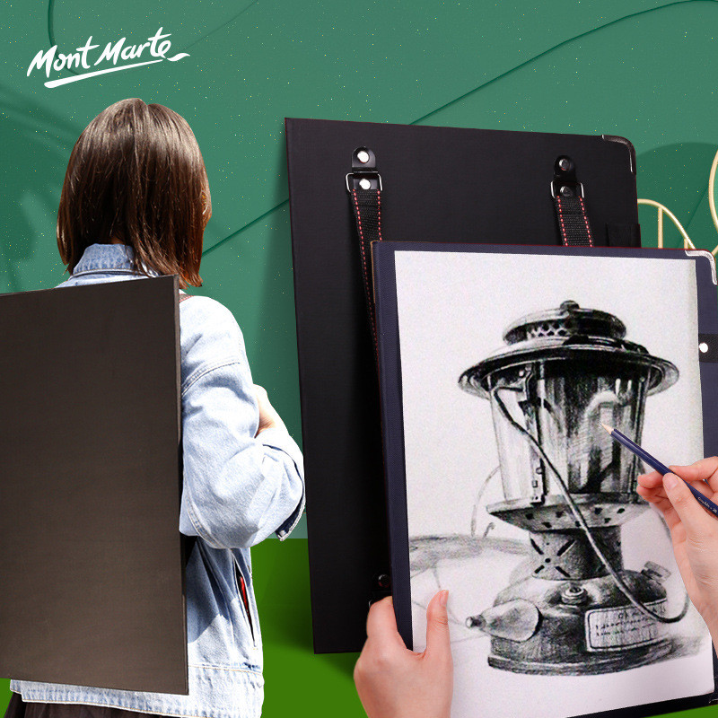 Montmartre Double Back Sketch Picture Clip 8k Sketch Sketch Board Simple Portable 4k Picture Clip Sk