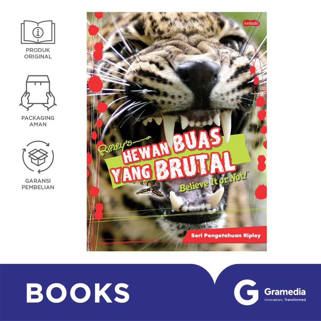 Gramedia Surabaya - ชุดความรู้ Ripley สัตว์โหด (Ripley Entertainment Inc.)