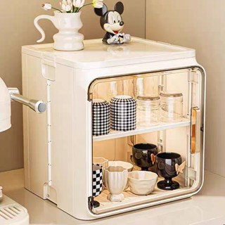 ที่วางแก้ว ที่เก็บขวด ที่คว่ำจาน กล่องเก็บจาน กันฝุ่นละออง ก…