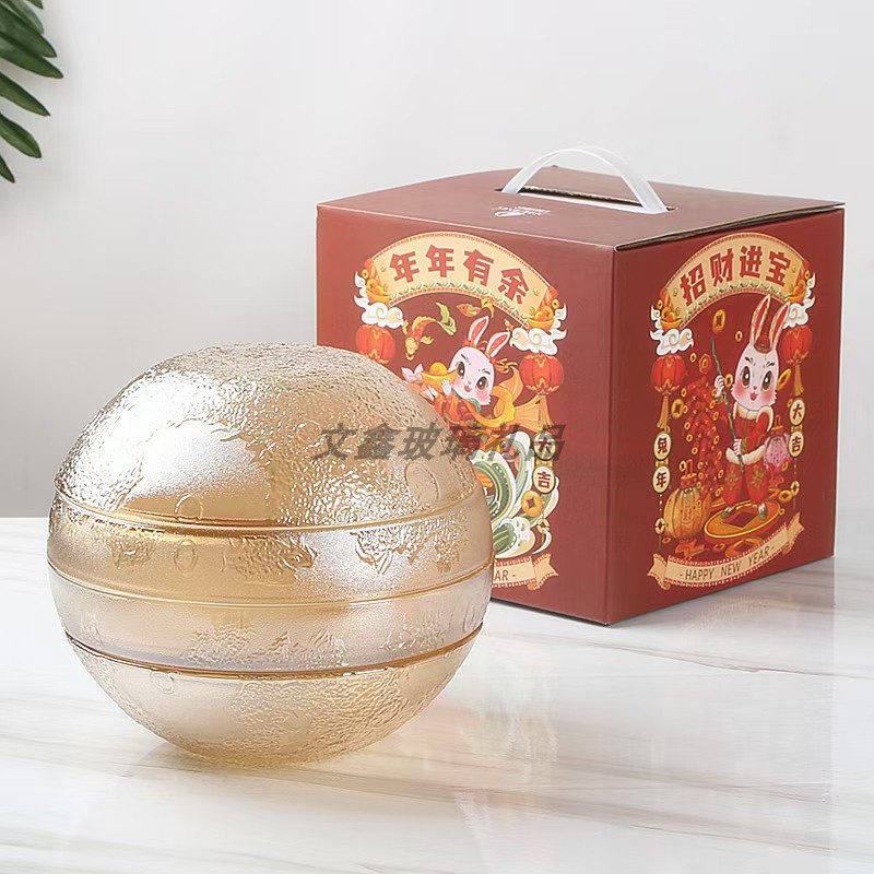 Creative Amber Planet จานชุดบนโต๊ะอาหาร Bank ประกันของขวัญระดับไฮเอนด์บริษัทกิจกรรมรางวัล Shop Celeb