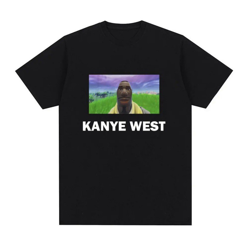 เสื้อยืดFunny Kanye West Meme
