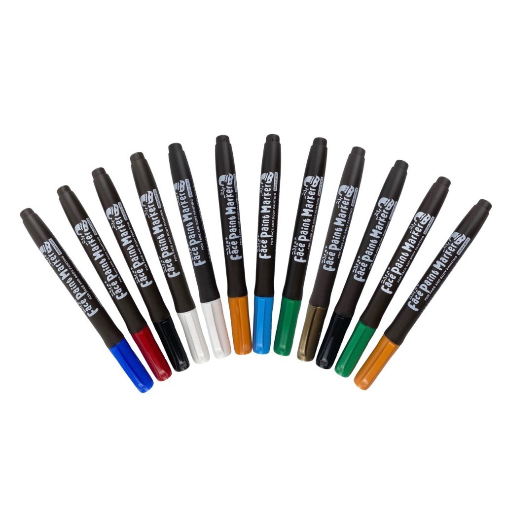 SET OF 4 ARTLINE KFF-F MAKEUP DRAWING PEN - HALLOWEEN MAKEUP DRAWING PEN