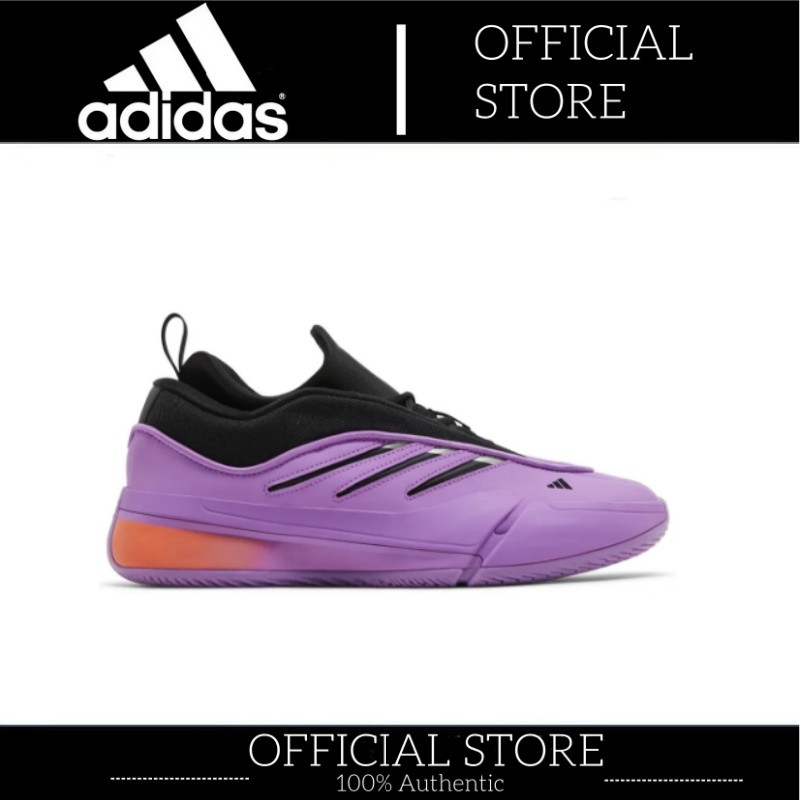 (100% Authentic)Adidas Dame 9 "Purple Burst" Lightstrike รองเท้าบาส กันกระแทก กันลื่น ระบายอากาศ
