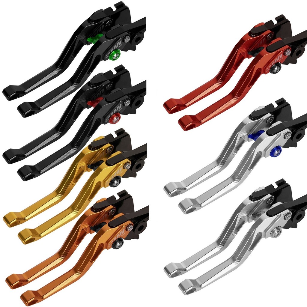 Ergonomic รถจักรยานยนต์ 7/8 "22 มม.คลัทช์เบรคแบบปรับได้สําหรับ Yamaha YZF R1 2002-2003 R6 1999-2004,