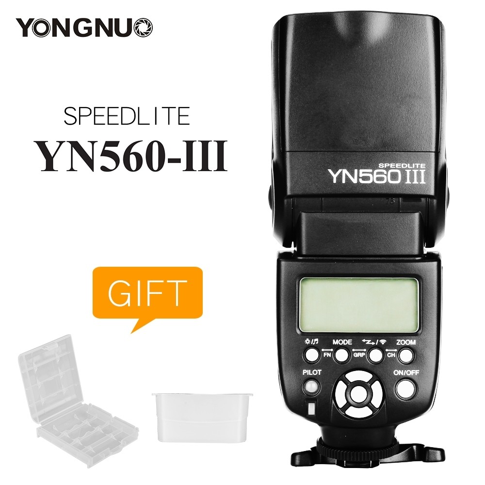 Yongnuo YN560III Professional Flash Speedlight ไฟฉาย Yongnuo YN 560 III สําหรับกล้อง Canon Nikon Pen