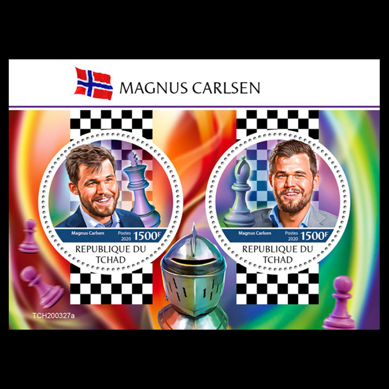 Champion นอร์เวย์ Manus Carlson Round Alien Stamp 2M ใหม่เอี่ยม