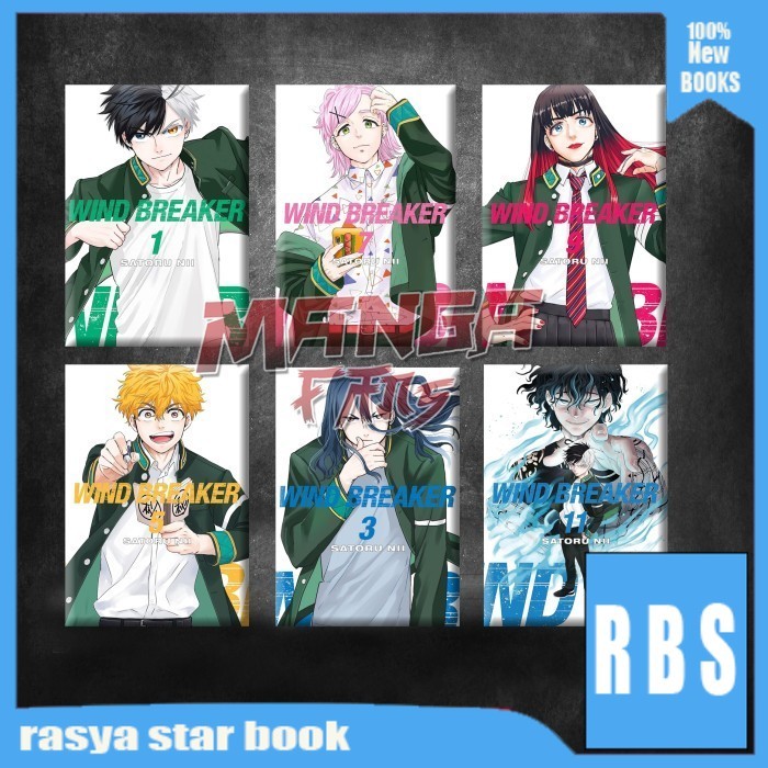 มังงะ: WIND BREAKER โดย Satoru Nii - แฟนมังงะ