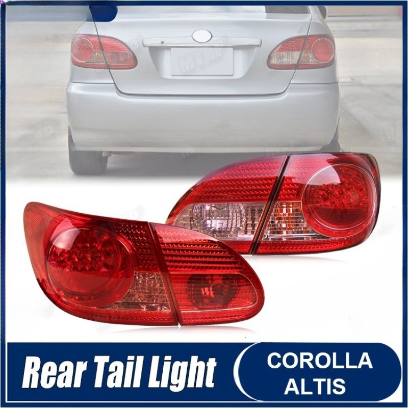 XM สําหรับ Corolla ALTIS ไฟท้ายไฟท้ายด้านหลังไฟเบรคสําหรับ TOYOTA Corolla ALTIS 2004 2005 2006 ZZE12