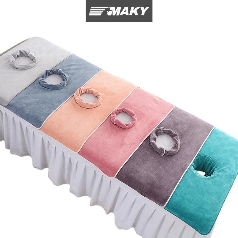 Llph 40*80 ซม.หนา Beauty SPA โต๊ะนวด Planking ผ้าขนหนูเช็ดหน้าพร้อมเตียงเจาะรู LLP